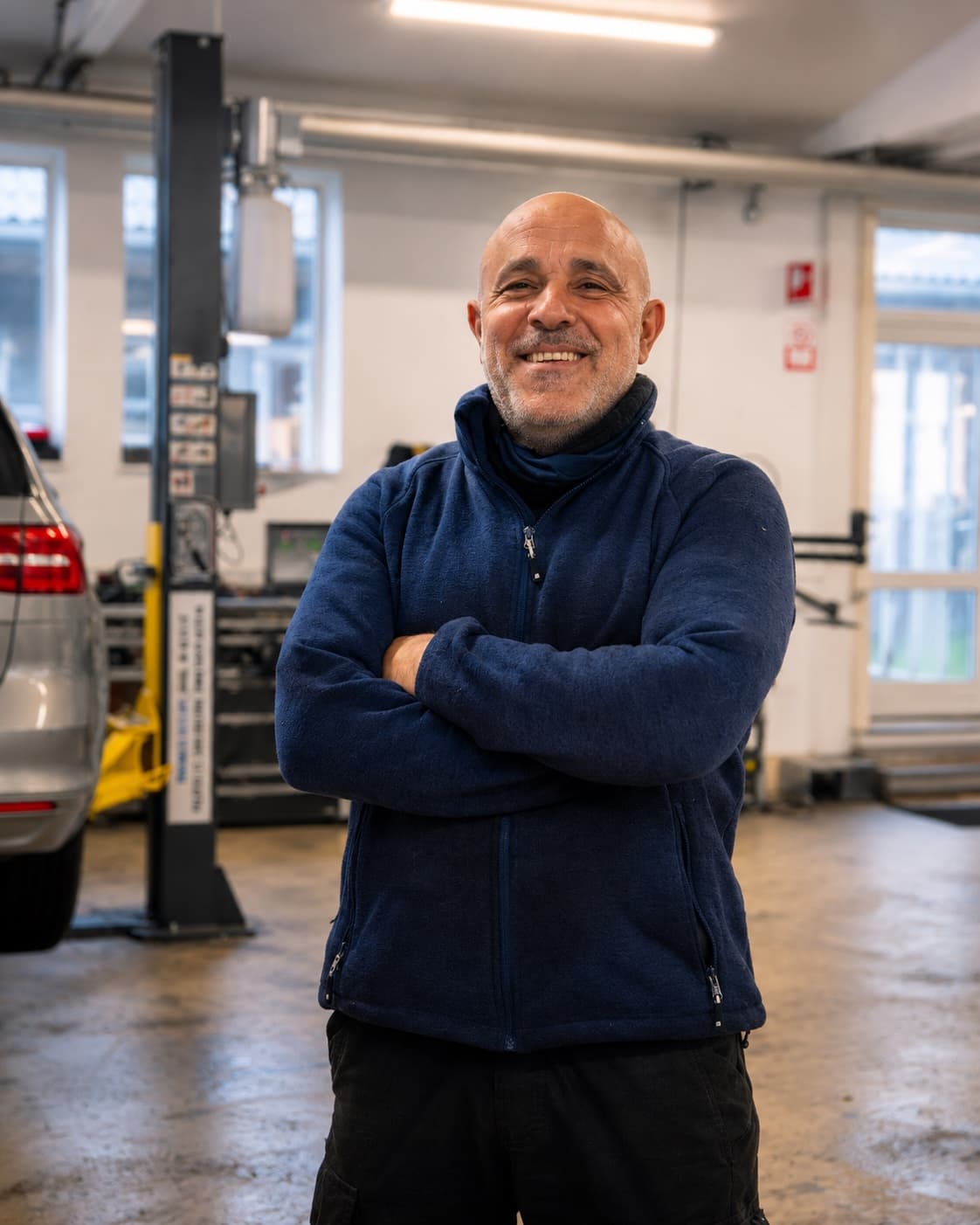 Youssef, lokal mekaniker hos Super Auto i Hillerød
